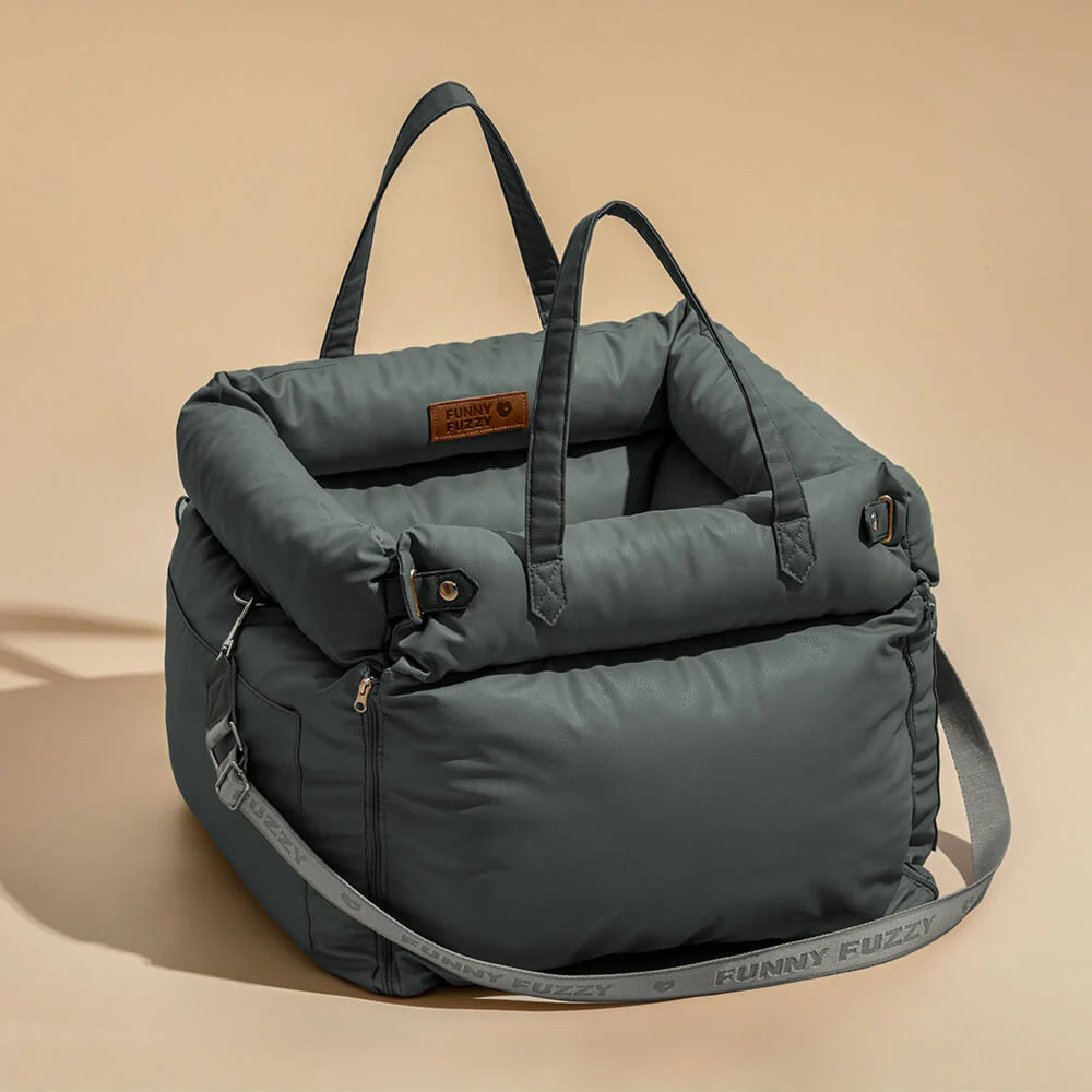 Luxusní podsedák pro psy z umělé kůže - Urban Voyager