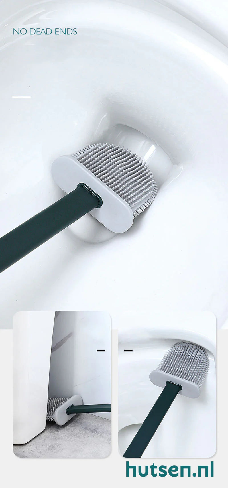 Kartáč Cleaner Pro - Silikonový kartáč na toaletu
