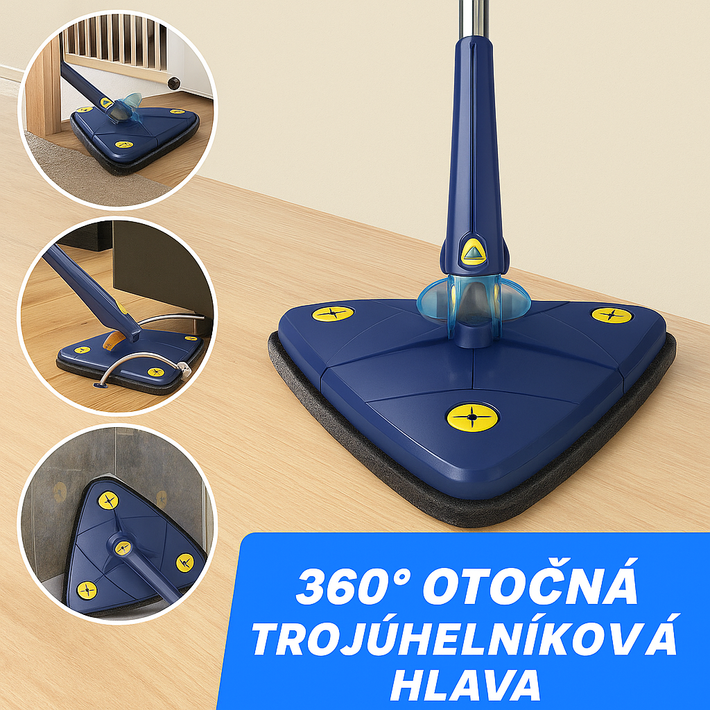 360° čistič podlah - čistič podlah s mopem