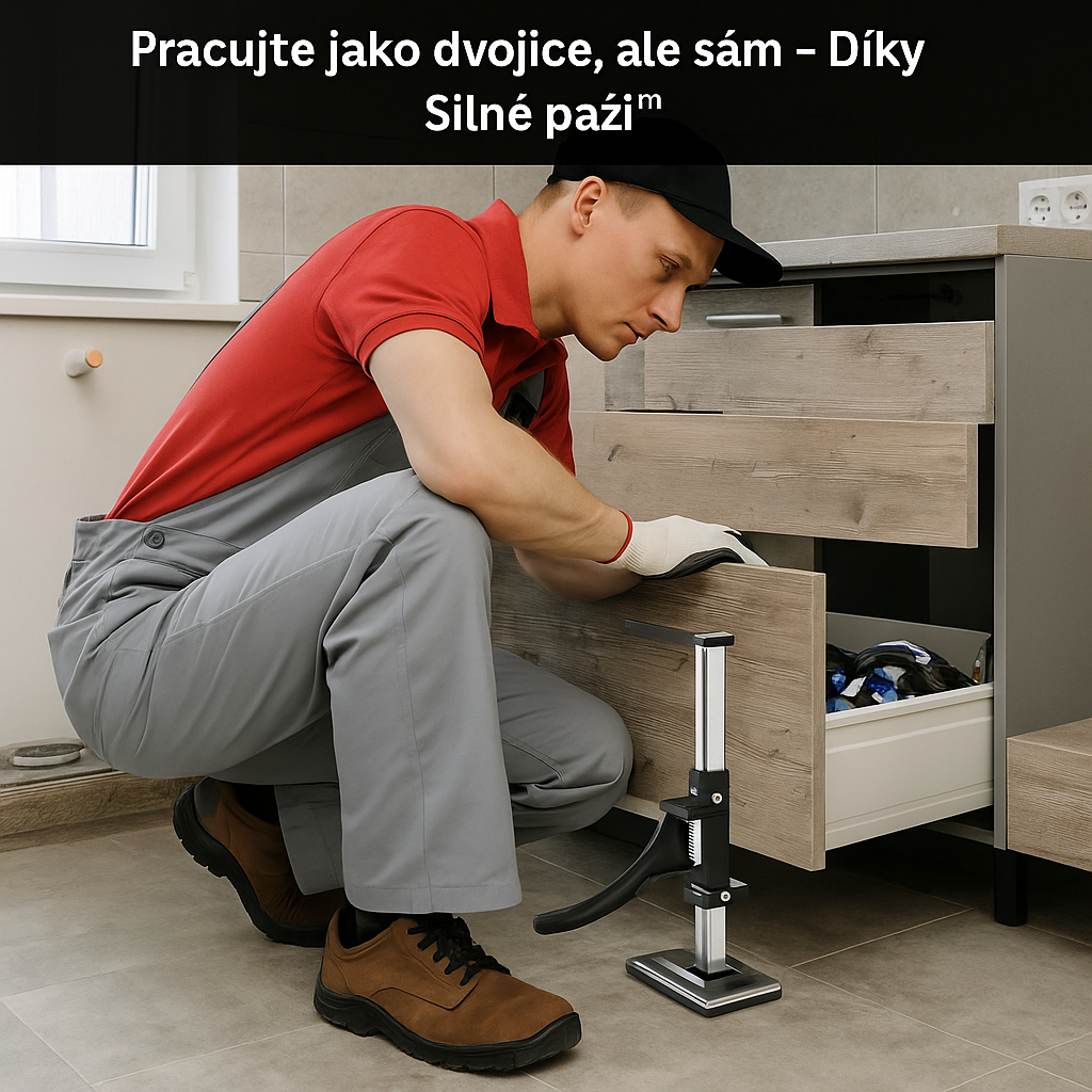 Silná paže Lifting Aid | Prevence bolesti zad s nosností 150 kg z robustní nerezové oceli