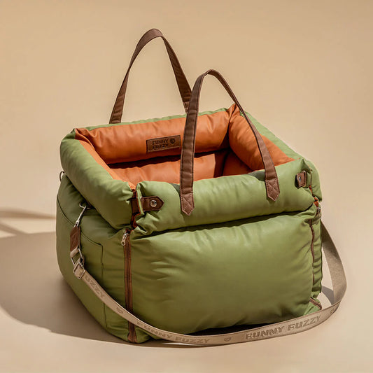 Luxusní podsedák pro psy z umělé kůže - Urban Voyager