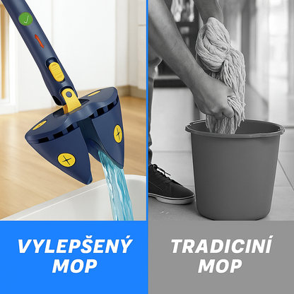 360° čistič podlah - čistič podlah s mopem